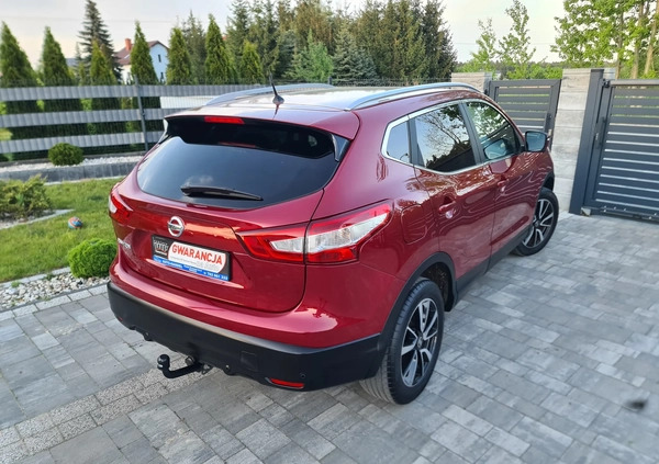 Nissan Qashqai cena 49700 przebieg: 126970, rok produkcji 2015 z Debrzno małe 154